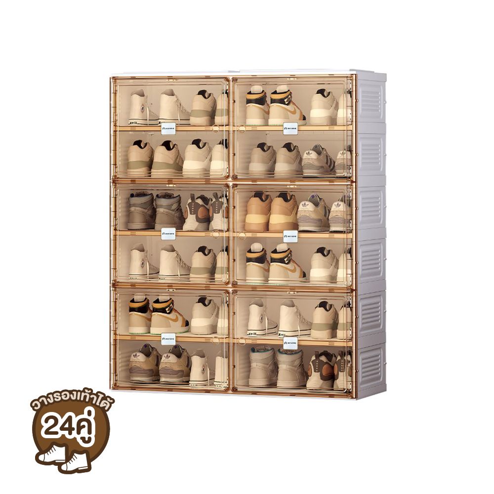 ANYHOME ตู้ใส่รองเท้า 12 ช่องใหญ่ SC2-D6A