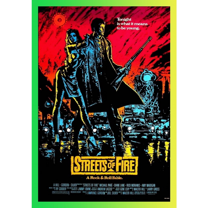 NEW DVD Streets of Fire (1984) ถนนโลกีย์ (เสียง ไทย/อังกฤษ ซับ ไทย/อังกฤษ) DVD NEW Movie