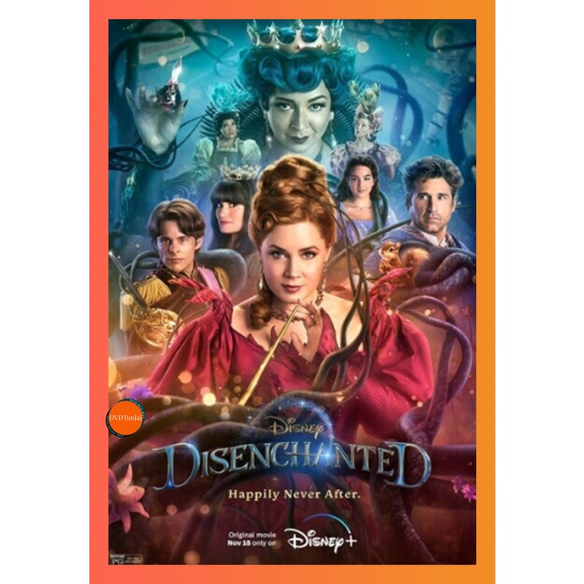 ใหม่ หนังแผ่น DVD Disenchanted (2022) มหัศจรรย์รักข้ามภพ 2 (เสียง ไทย /อังกฤษ | ซับ ไทย/อังกฤษ) หนังใหม่ ดีวีดี TunJai