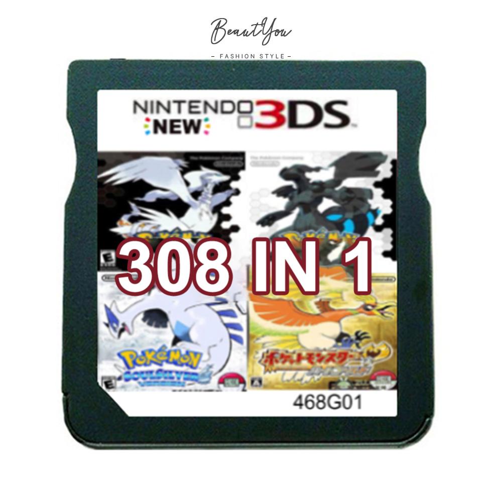 การ์ดเกม 3DS NDS 482 เกม ใน 1 สําหรับ 3DS 3DS NDSi และ NDS [BeautYou.th]