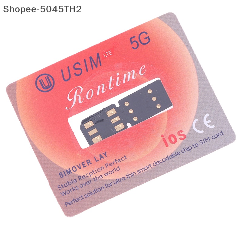 【ขายดี】การ์ดปลดล็อกซิม U-sim USIM สําหรับ IP6s-14promax Series
