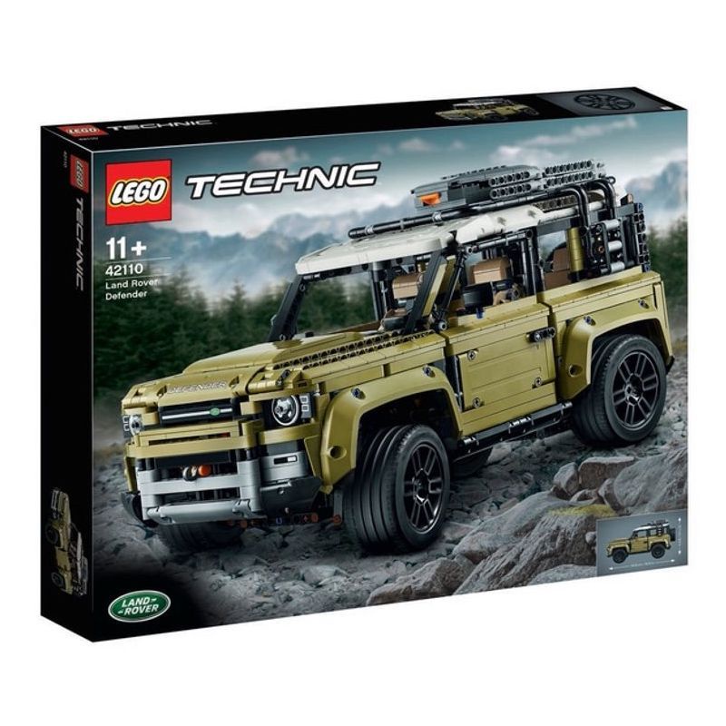 🔥 ♞,♘,♙,♟ของเล่นบล็อกตัวต่อเลโก้ (LEGO) ชุดเทคนิค/เทคโนโลยี Land Rover Defender รถออฟโรด 42110