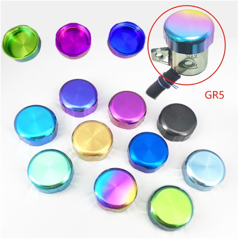 Gr5 / TC4 ฝาถังน้ํามันเบรก ไทเทเนียมอัลลอย RCS Brembo