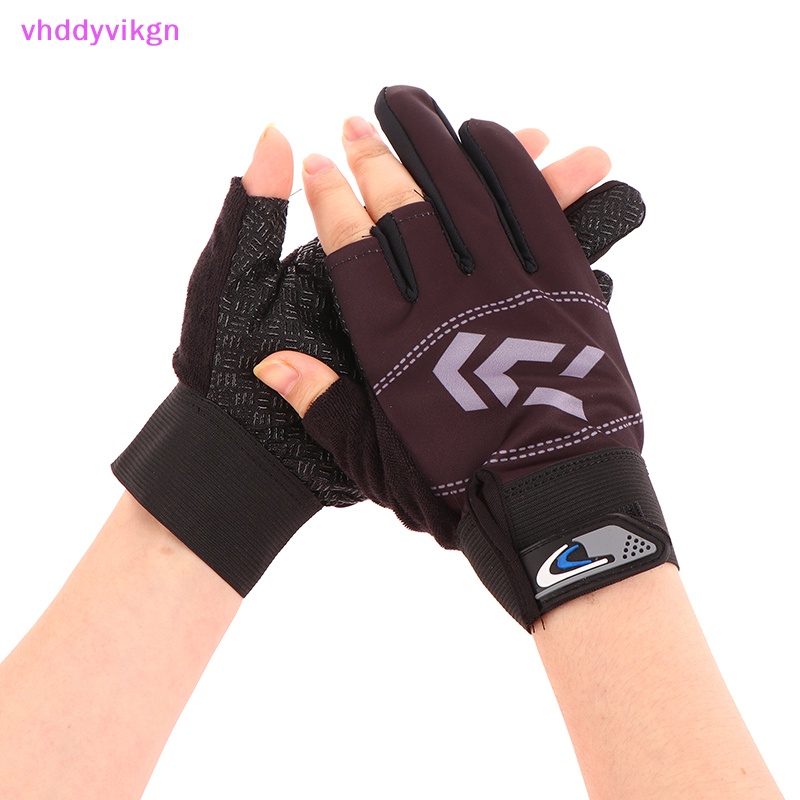 Vhdd ถุงมือตกปลา กันน้ํา กันลื่น 3 นิ้ว 1 คู่ TH