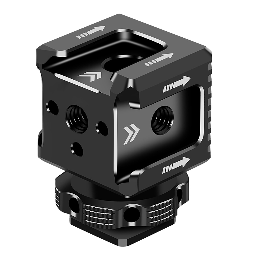 Xt-xinte อะแดปเตอร์เมาท์ขาตั้งกล้อง 1/4 รู สําหรับกรงกล้อง