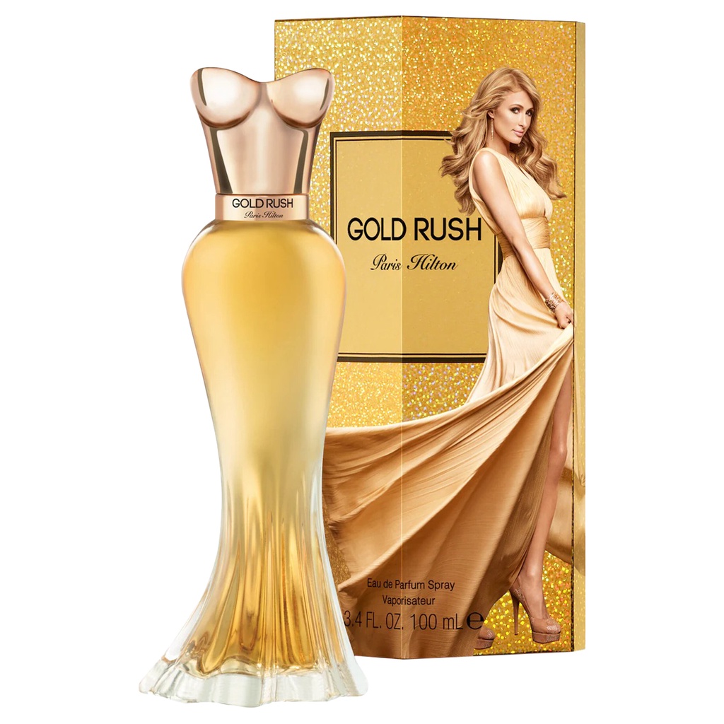 น้ำหอม PARIS HILTON - Gold Rush EDP (100 ml.) น้ำหอม PARIS HILTON [สินค้าแท้ 100%]