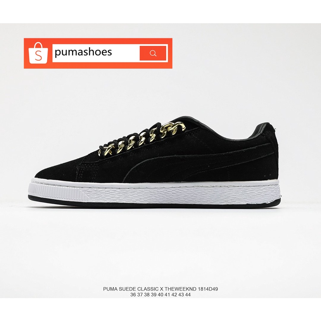 Puma Suede Classic X The Weekend Casual Shoes สำหรับผู้หญิงและผู้ชาย
