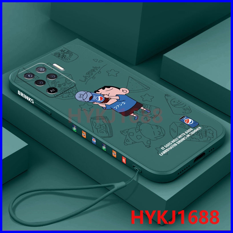 เคส Oppo A94 Oppo A93 A91 A92 A52 Reno3 A9 2020 A5 2020 เคสโทรศัพท์มือถือ ซิลิโคนนิ่ม tpu พร้อมสายคล้อง สําหรับ KCXX