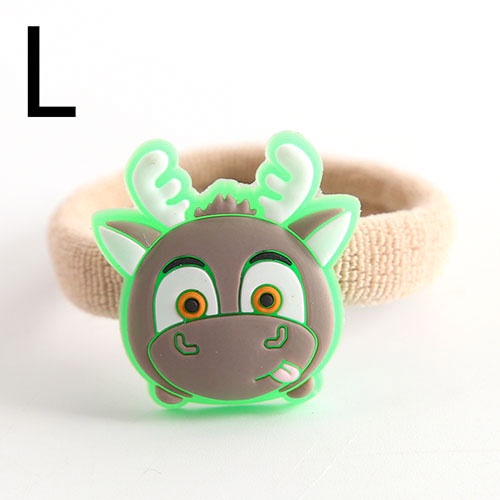 ยางรัดผมลายการ์ตูน TX0201 Frozen Character Sven Anna Olaf