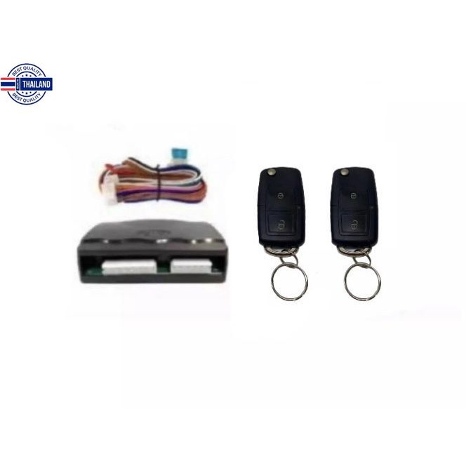 PL AUTO B16A ชุดกุญแจรีโมทเปิดปิดรถยนต์ ระล็อค-ปล็อค พร้อมอุปกรณ์ติดตั้ง มีชุดกุญแจ1ดอกและ2ดอก รถยนต