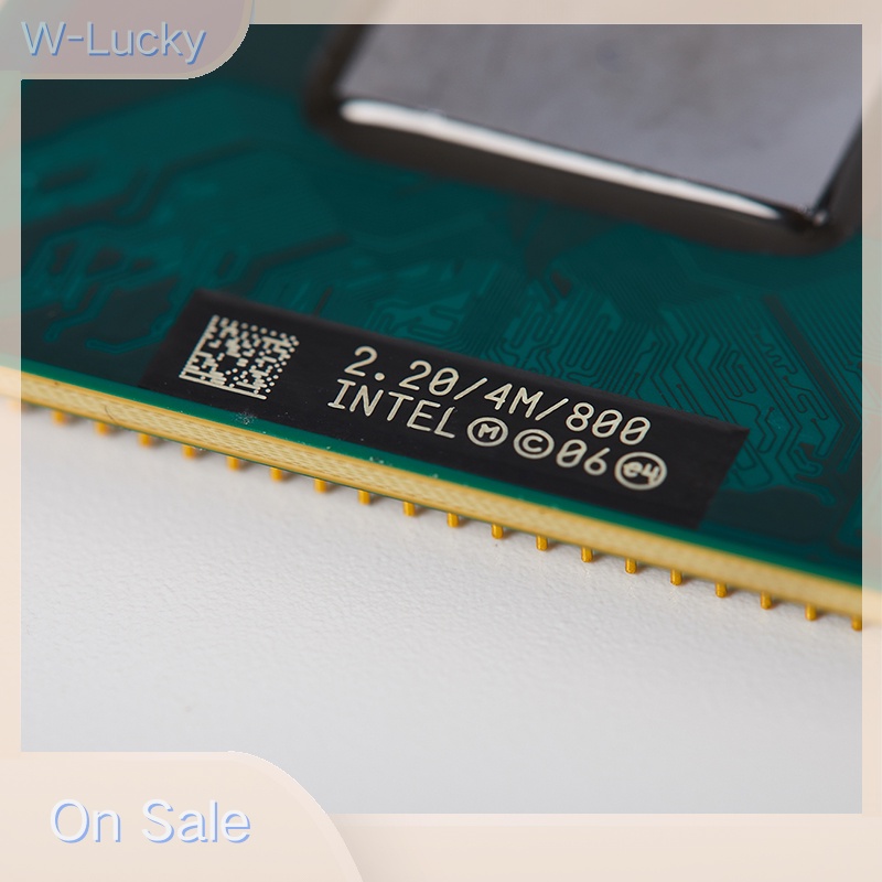 W-lucky Intel Core 2 Duo T7500 CPU 2,2GHz/4M/800 โปรเซสเซอร์แล็ปท็อปที่ดี