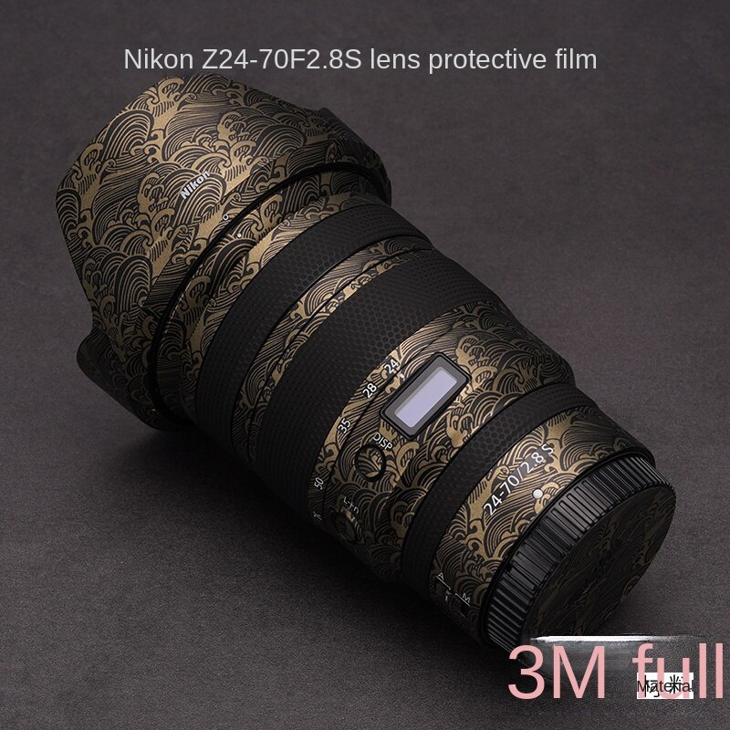ฟิล์มสติกเกอร์คาร์บอนไฟเบอร์ 3M สําหรับ Nikon Z 24-70F2.8S 2470 2.8