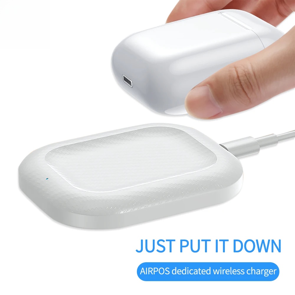 แท่นชาร์จไร้สาย 2 in 1 สําหรับ AirPods 2 3 AirPods Pro iphone X XR XS 11 1213 Pro Max