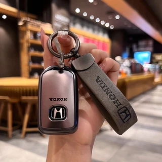 เคสกุญแจรีโมทรถยนต์ สําหรับ Honda fitt jazz 2015 CRV City Hatchback Civic FC BRV Accord HRV