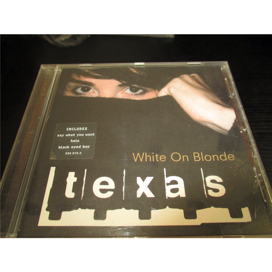 E4349:Texas - สีขาวบนสีบลอนด์