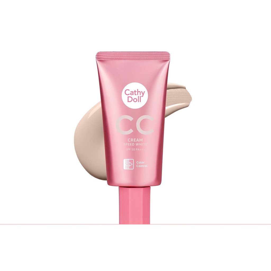 ♦️ของแท้·ส่งด่วน·ถูก♦️Karmart Cathy Doll Speed White CC Cream SPF50+ PA+++ : รองพื้น กันแดด ซีซี ครีม 50ml. dayse – โปรปัง