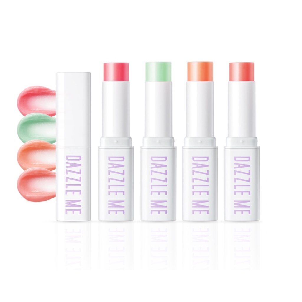 ♦️ของแท้·ส่งด่วน·ถูก♦️Dazzle Me Fruit Justice Lip Balm : แดชเซิล มี ฟรุ๊ต จัสทิส ลิป บาล์ม x 1 ชิ้น 