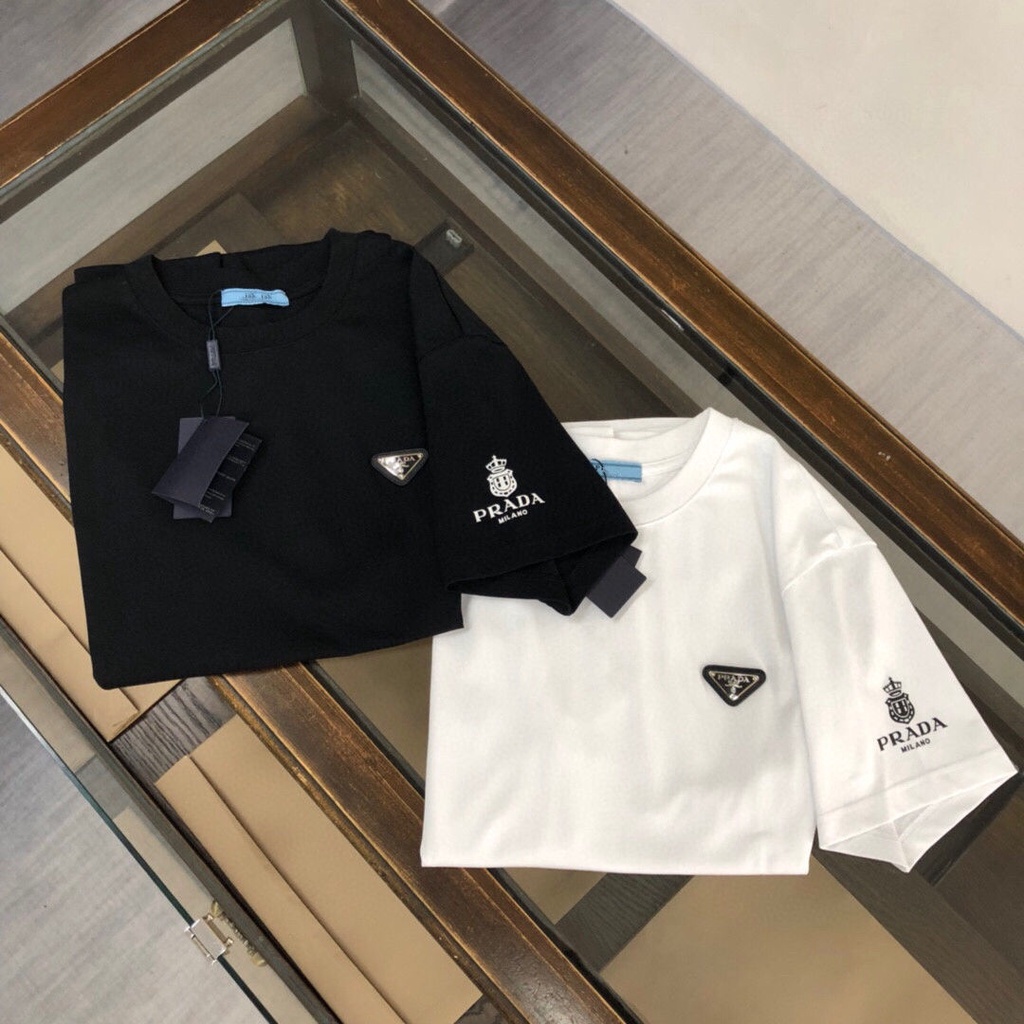 Pr 23S เสื้อยืดลําลอง คอกลม แขนสั้น ผ้าฝ้ายแท้ คุณภาพสูง แฟชั่นฤดูใบไม้ผลิ และฤดูร้อน สําหรับผู้ชาย