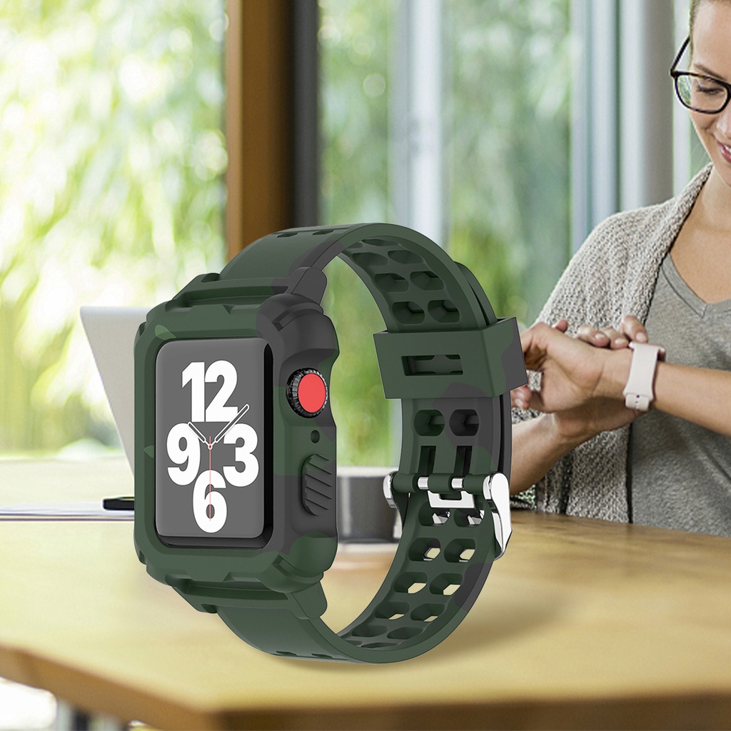 Am-watch สายนาฬิกาข้อมือ ซิลิโคนใส เป็นมิตรกับผิวหนัง สําหรับ Apple Watch