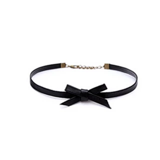 SWEE Choker สร้อยคอลูกไม้สีดํา แฟชั่นดึงดูดใจ Lace โซ่ Claviular สวยงามผู้หญิง