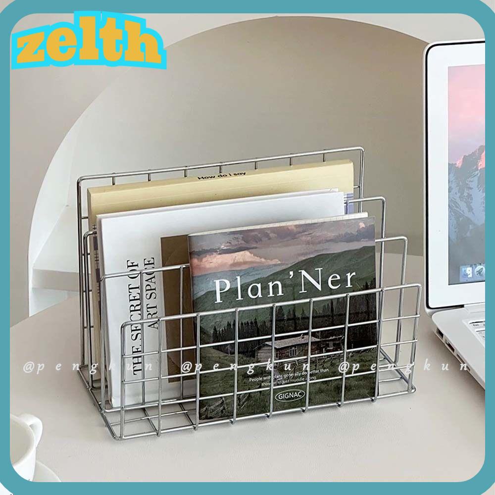 Zelth ชั้นวางหนังสือ นิตยสาร แบบเหล็กกลวง 1 ชิ้น