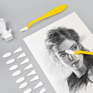 แปรงฟองน้ํา ลบได้ ทําความสะอาดได้ สําหรับวาดภาพ วาดภาพ