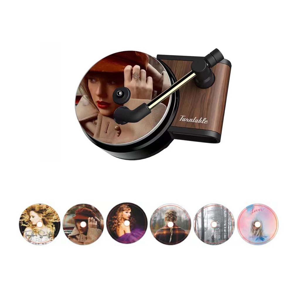 Taylor Swift Car Air Freshener Record Player Aromatherapy Decorative Ornament