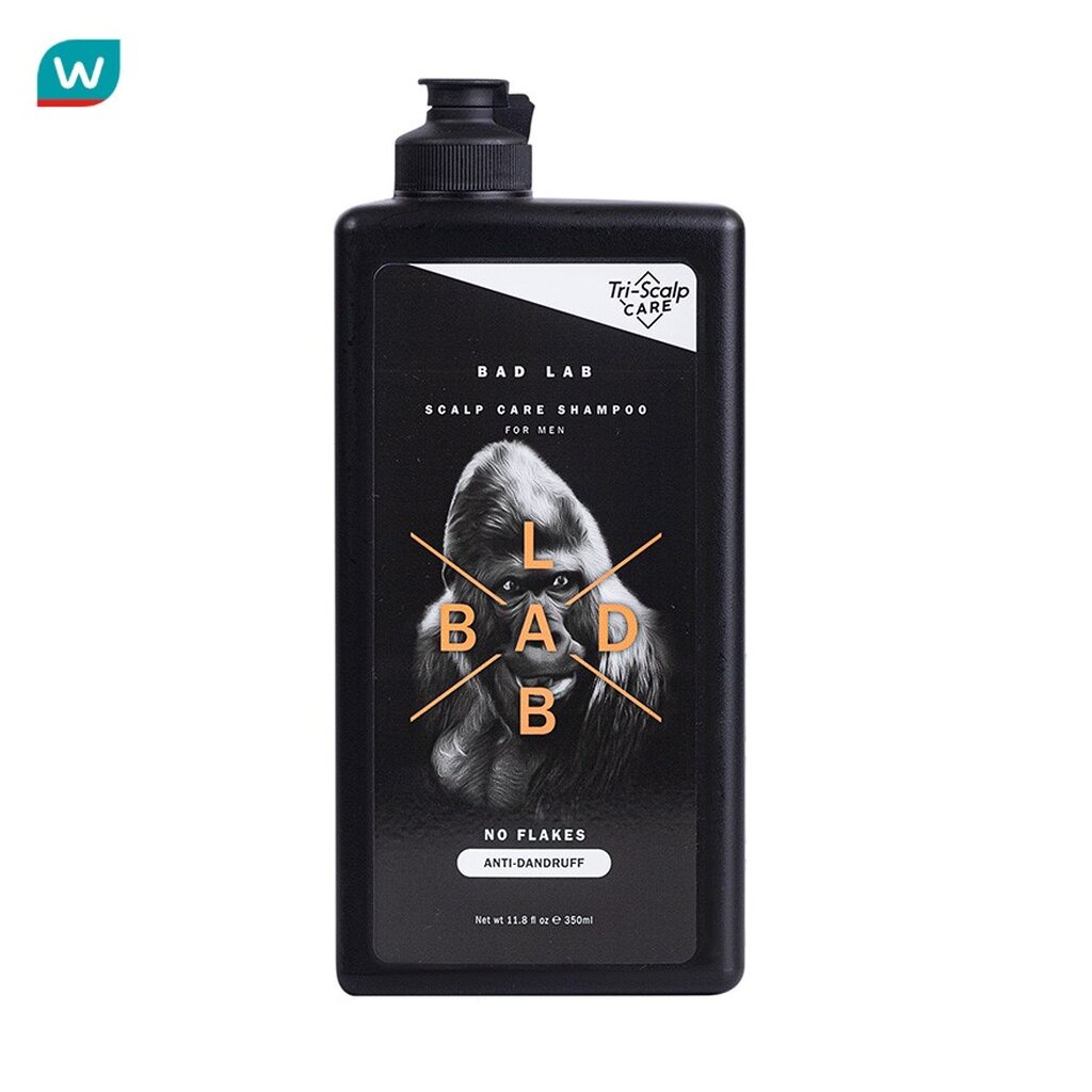 Bad Lab แบดแล็บ แชมพู โน เฟลคซ์ สกาล์ป แคร์ แอนตี้-แดนดรัฟ 350 มล.