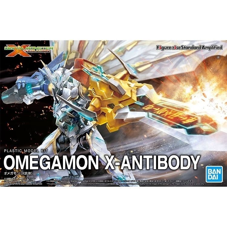 โมเดลฟิกเกอร์ Bandai FRS Omega Beast X Antibody Digimon ของเล่นสําหรับเด็ก พร้อมส่ง