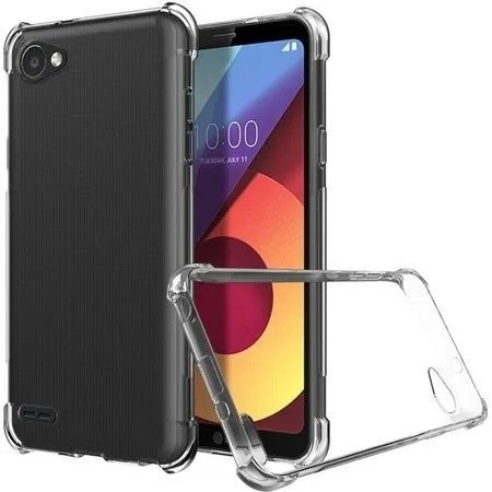HSNEW CASE LG Q6 Q6 PLUS FUZE ANTICRCK AIR BUMPER ANTI SHOCKPROOF HSSFT