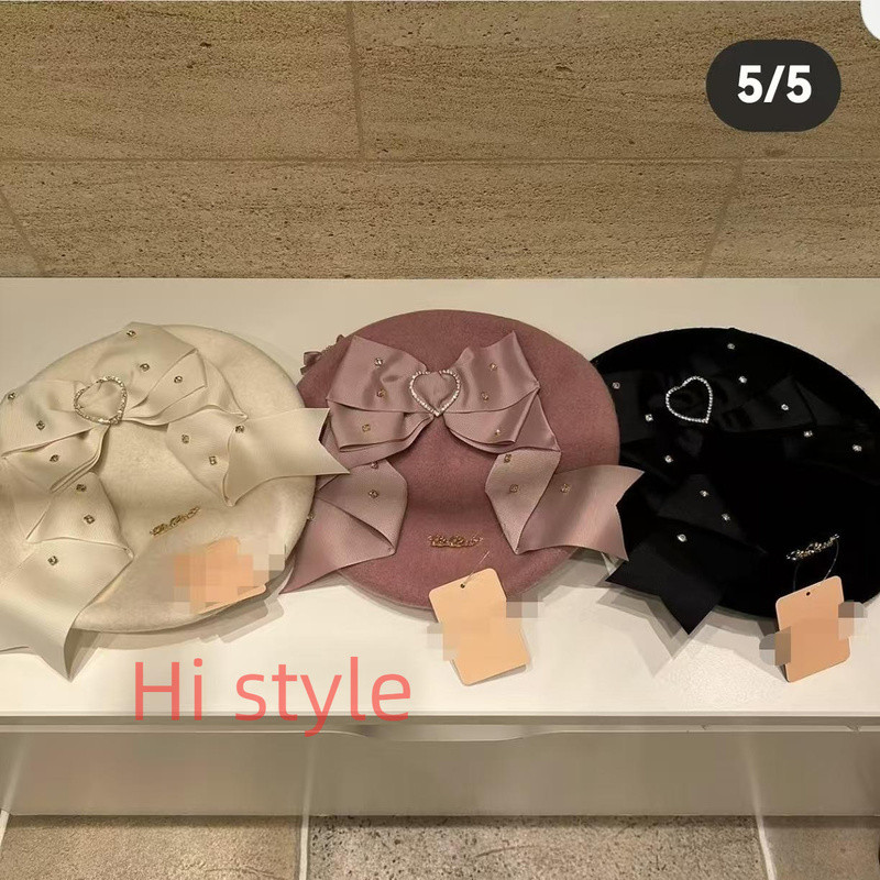 Jirai kei Lizlisa dupes Sweet bow beret