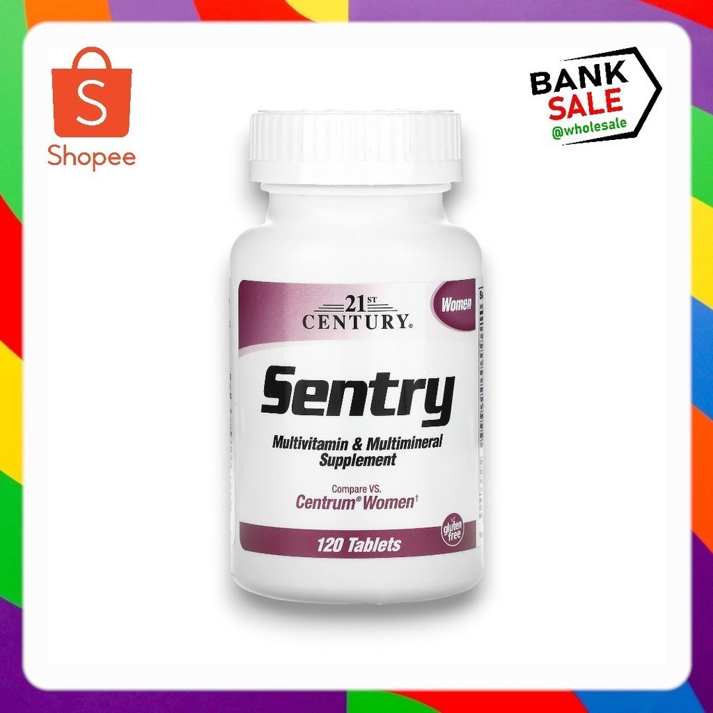 21st Century, Sentry Women, Multivitamin & Multimineral Supplement, 120 Tablet