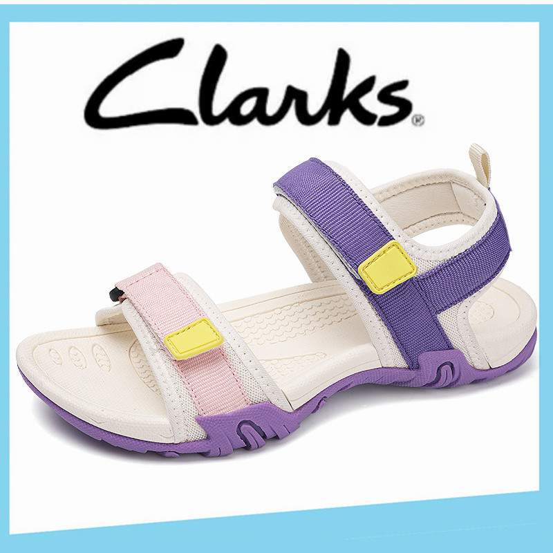 Clarks รองเท้าผู้หญิง Clarks ผู้หญิง Clarks รองเท้าแตะ รองเท้าผู้หญิง รองเท้าส้นแบน รองเท้าแตะ Clark