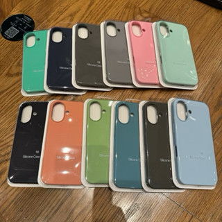 เคส ซิลิโคน กันเปื้อน กำมะหยี่ Silicone Cover Case For iPhon…