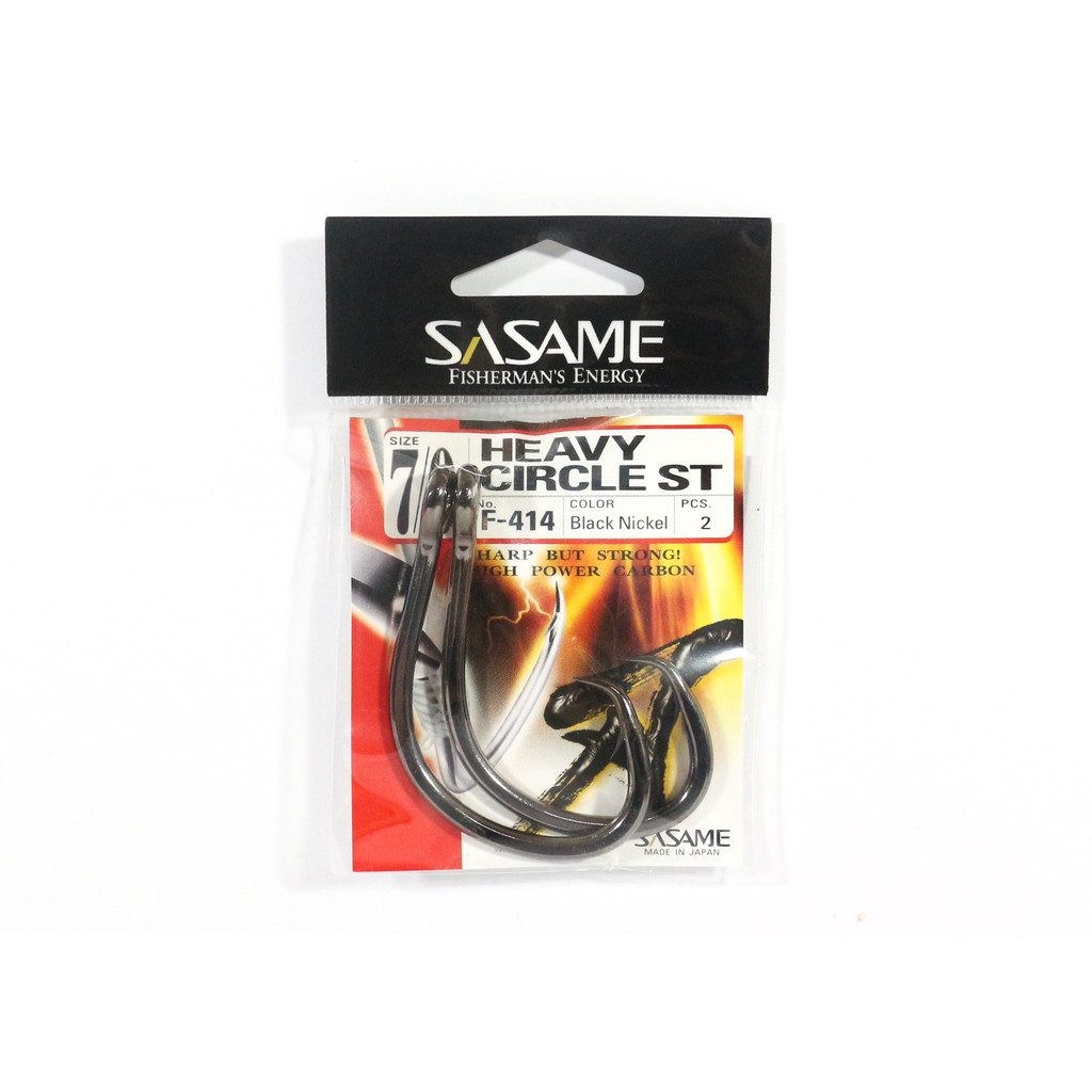 Sasame F-414 Heavy Circle ST Bait Hook ขนาด 7/0 (9480)