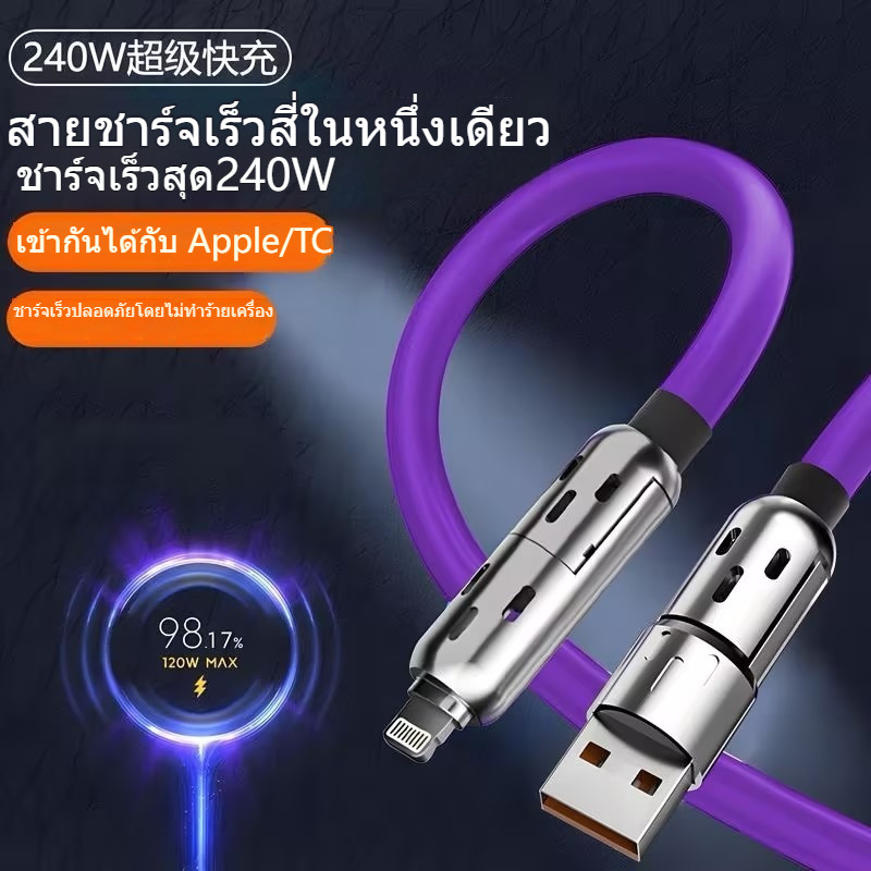Macbook Pd สำหรับ Iphone Ipad 15 Pro Max 14 1 240W Type C Usb จอแสดงผลดิจิตอล ชาร์จเร็ว ใน - รูปที่ 6