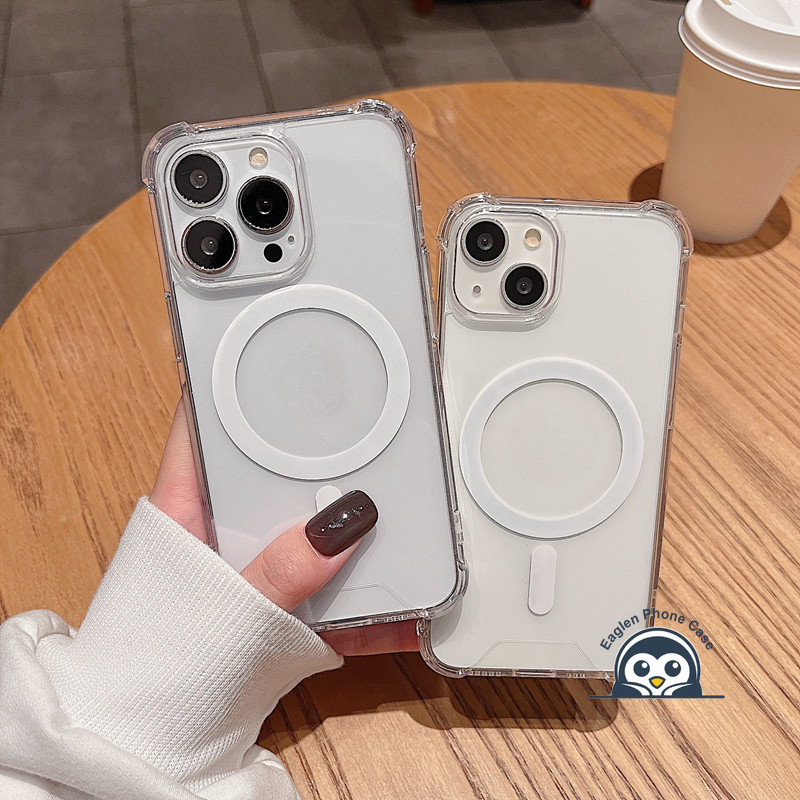 ใหม่ Magnetic Charge Clear สําหรับ Vivo Y19s 4G Y300 Y37 V40 Pro Lite V40E Y200 X200 Pro Mini Y28 iQ