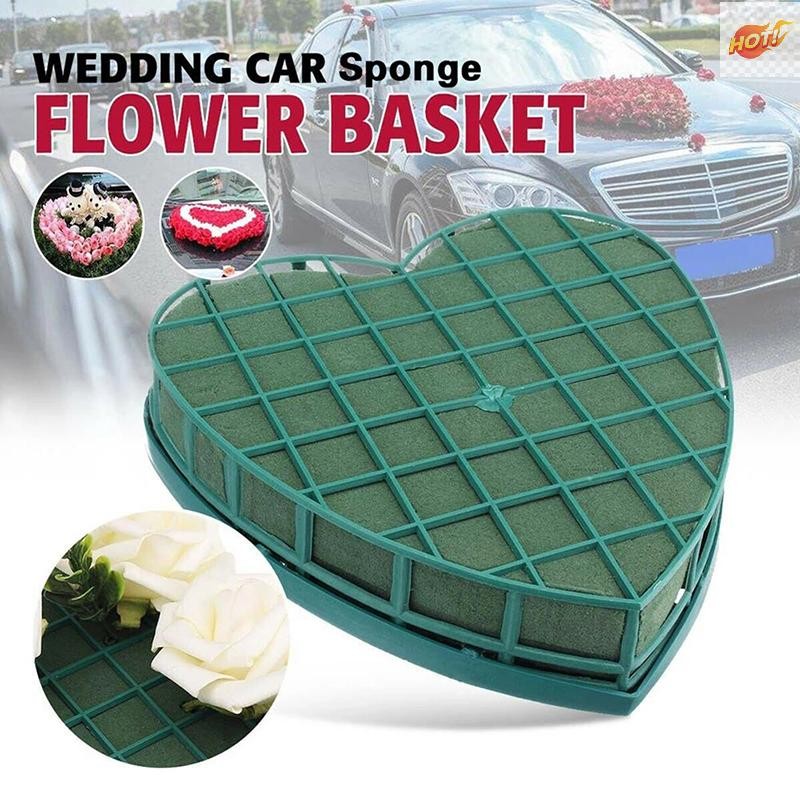 Meet รูปหัวใจโฟม Sucker สําหรับดอกไม้สด Decor Props Party อุปกรณ์จัดงานแต่งงาน TH