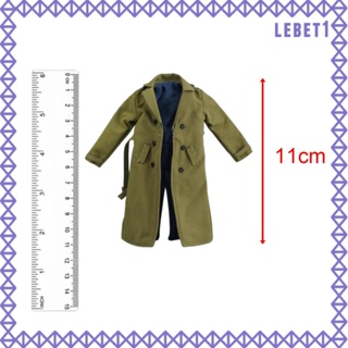 [Lebet] โมเดลฟิกเกอร์ Trench Coat สเกล 1/12 แฮนด์เมด ขนาด 6 นิ้ว สําหรับตุ๊กตา