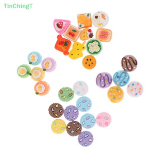 [TinChingT] อาหารจิ๋ว สเกล 1/6 สําหรับบ้านตุ๊กตา เค้ก ขนมปัง ขนมหวาน DIY 5 10 ชิ้น