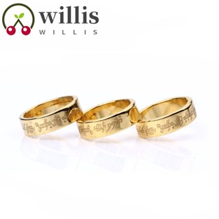 Willis แหวนแม่เหล็ก ลายตัวอักษร 18 19 20 มม. ทนทาน ของเล่นสําหรับเด็ก