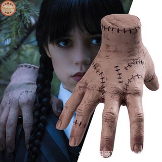 Home ฟิกเกอร์ยาง ลาย Lofytain Halloween Horror Wednesday Thing Hand From Addams สําหรับตกแต่งบ้าน ปาร์ตี้ฮาโลวีน