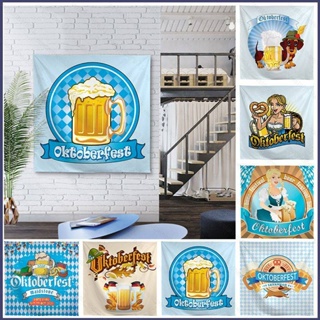 Ye แบนเนอร์ผ้า ลาย The Munich Oktoberfest ขนาด 140 ซม. สําหรับตกแต่งปาร์ตี้