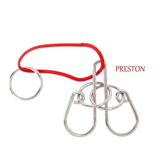 Preston 3D โลหะปริศนา การเรียนรู้ ของเล่น Diy ส่วนบุคคล ของขวัญ ความรู้ เกม หัวเข็มขัด ของเล่นประสาน เกม Brainteasers เด็ก และผู้ใหญ่ ของเล่นพัฒนาการ