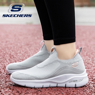 Skechers_ GOWALK ArchFit รองเท้าวิ่งลําลอง แบบผูกเชือก ผ้าตาข่าย ระบายอากาศ เบาพิเศษ แฟชั่นสําหรับผู้ชาย และผู้หญิง