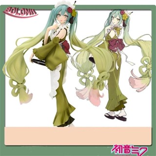 โมเดลฟิกเกอร์ PVC รูปการ์ตูนอนิเมะ Hatsune Miku ขนาด 23 ซม. เหมาะกับของขวัญวันเกิด ของเล่นสําหรับเด็ก