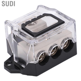 Sudi Power Distribution Block 0 Gauge To 4 Ground Wire Splitter Zinc Alloy  Plating for Boats