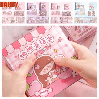 Darby หนังสือสติกเกอร์ ลายการ์ตูนเจ้าหญิงมอนเตสซอรี่ แฮนด์เมด DIY สําหรับเด็ก