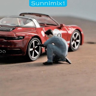 [Sunnimix1] โมเดลฟิกเกอร์ รูปมนุษย์ซ่อมฉาก ขนาดเล็ก สเกล 1:64