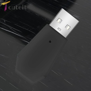 Tcuteit อะแดปเตอร์รับสัญญาณเกมคอนโซล USB ไร้สาย 2.4G สําหรับ TV คอมพิวเตอร์ และคอมพิวเตอร์